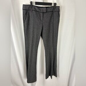The Limited Black Marled‎ Tailored Flare Pants Size 10 NWT 622
